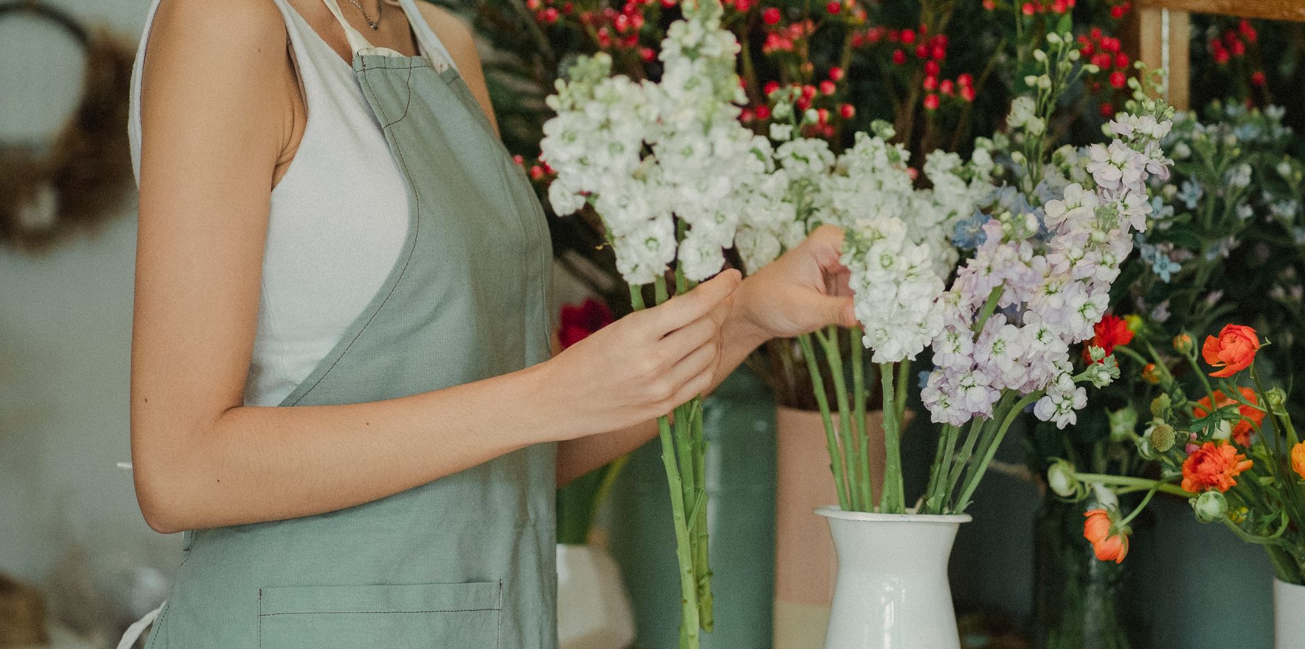 Fleuriste équipe à Avignon